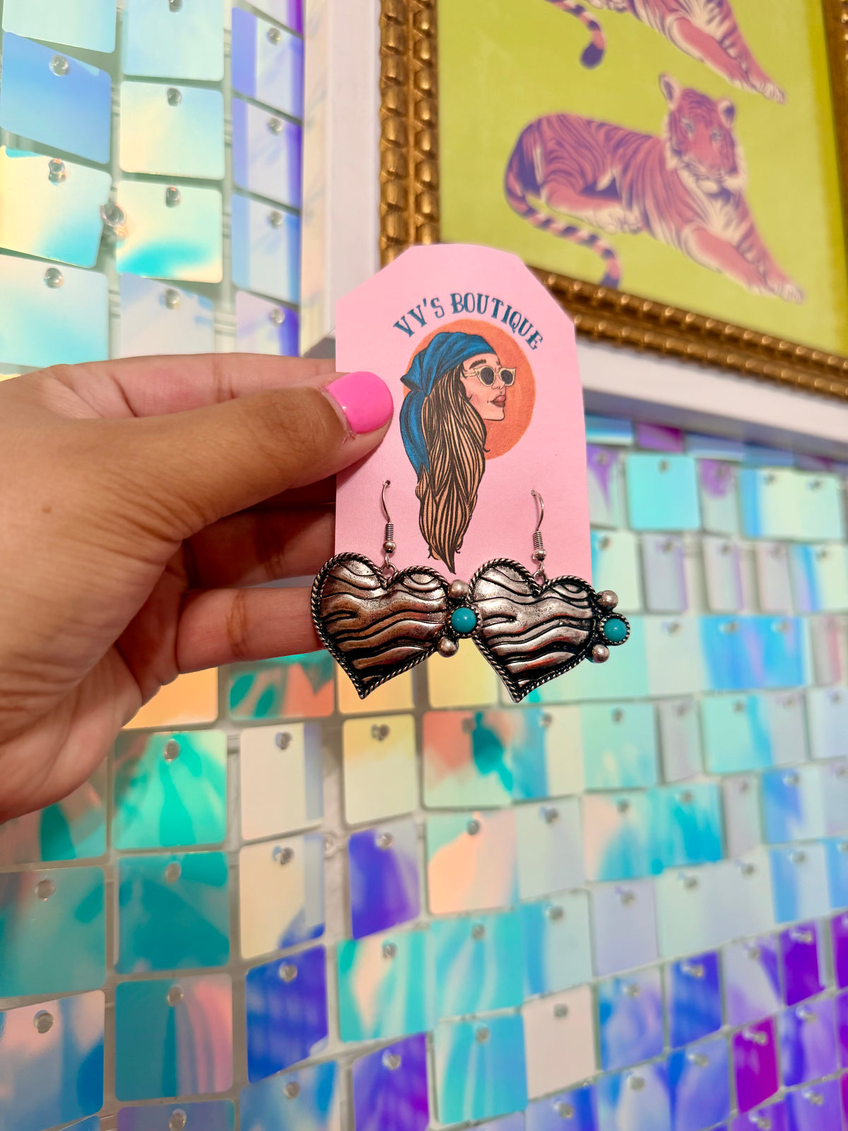 The Heart Earrings