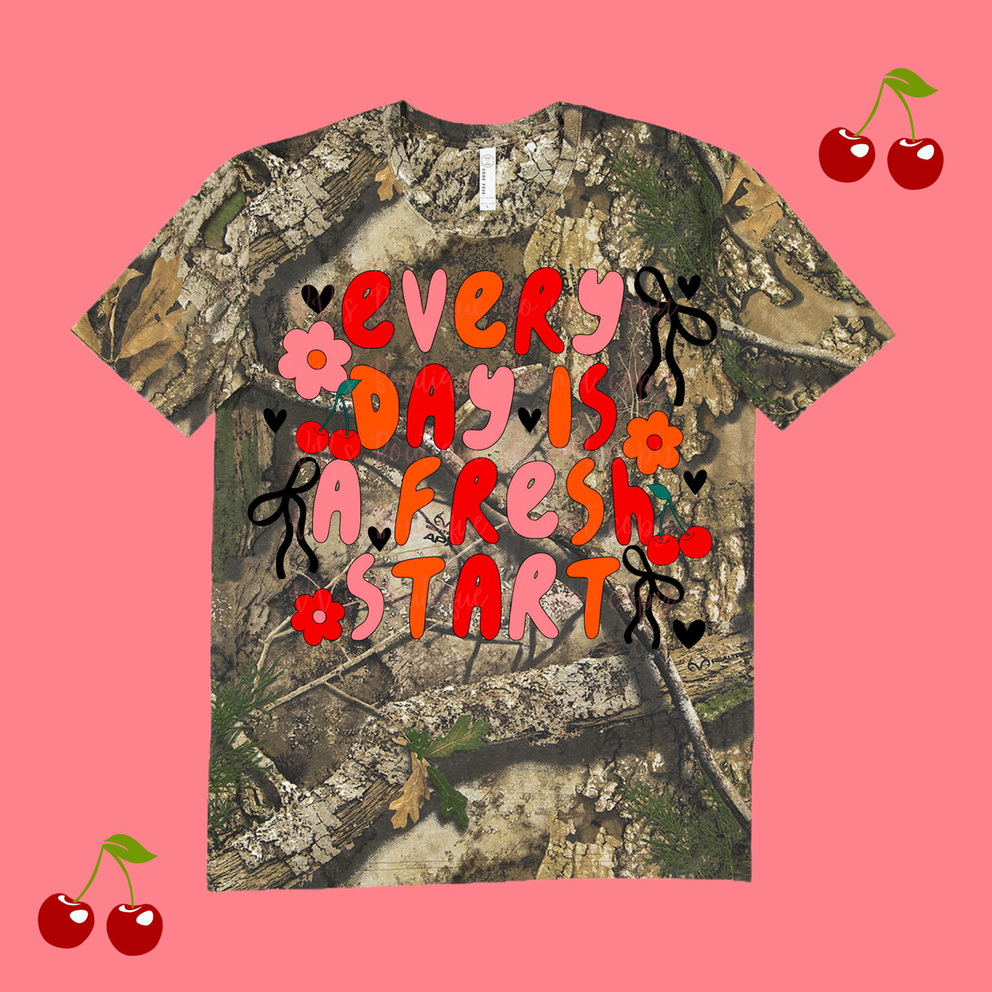 Fresh Start Camo Tee