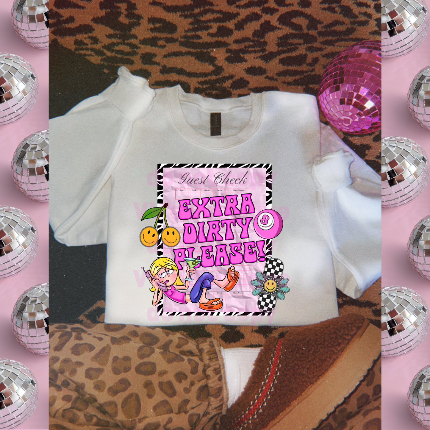 Guest Check Crew/Tee