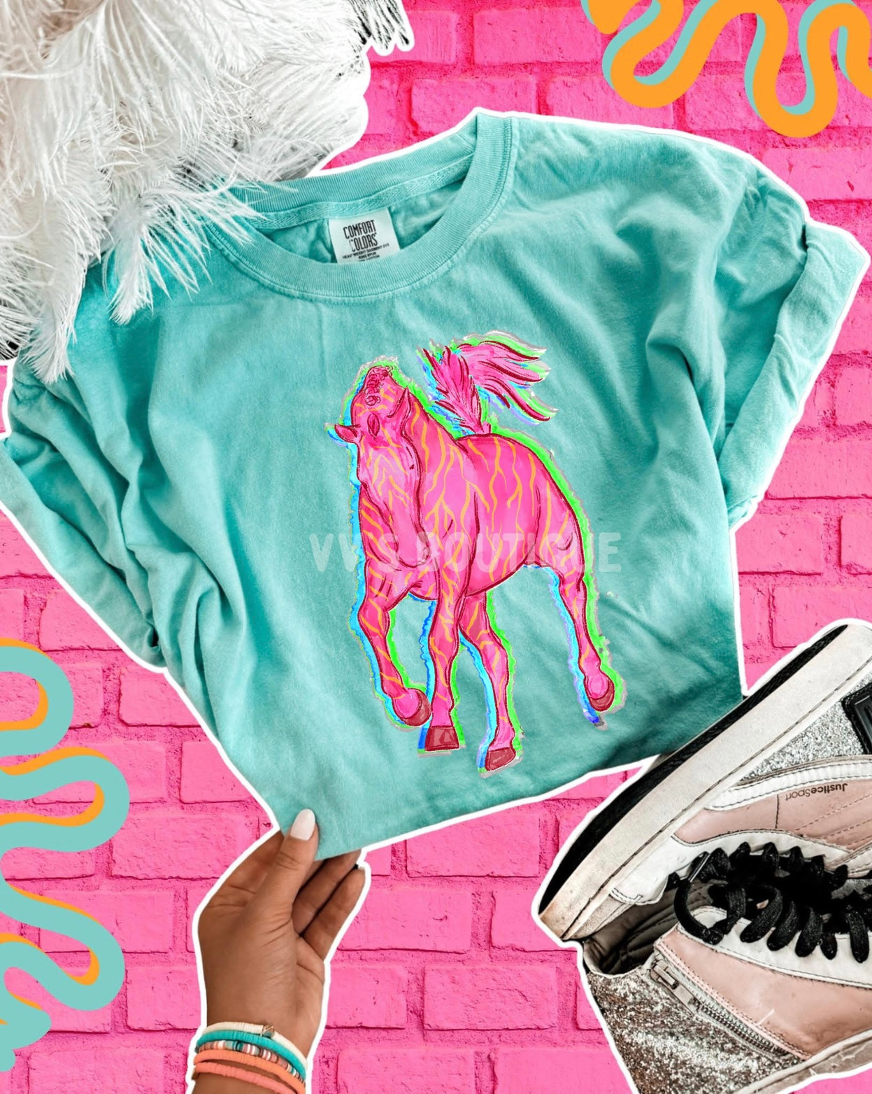 Funky Zebra Tee