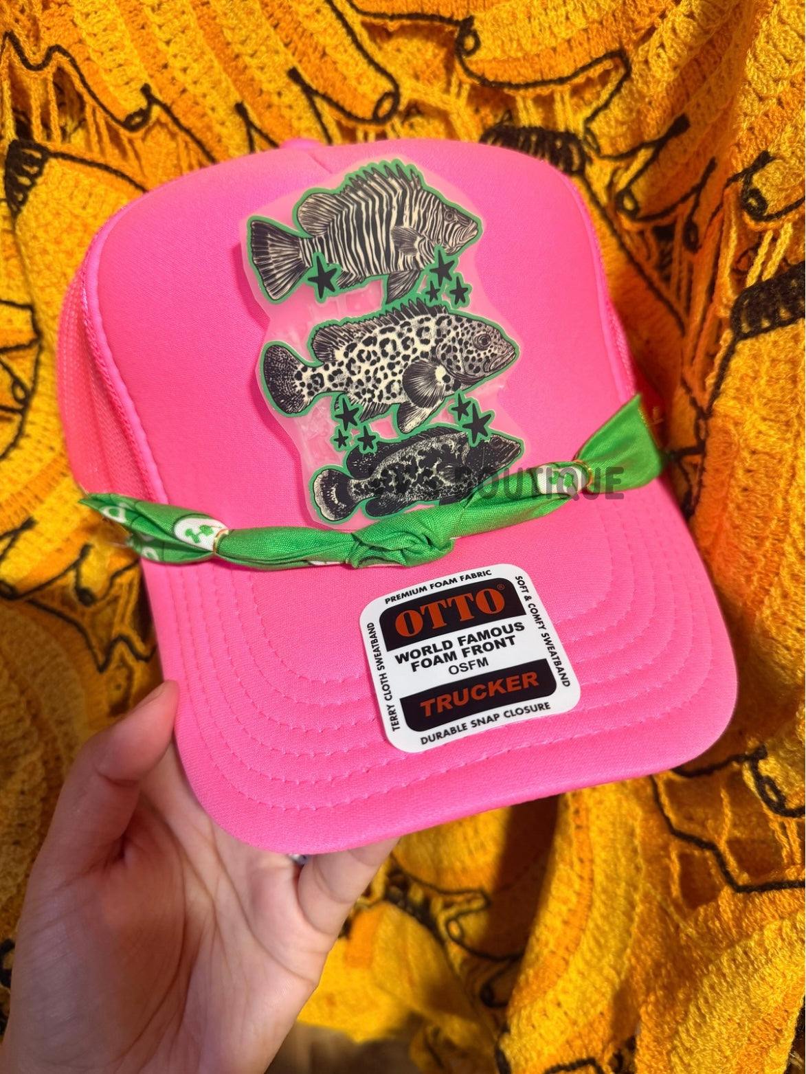 Fishy Fishy Trucker Hat
