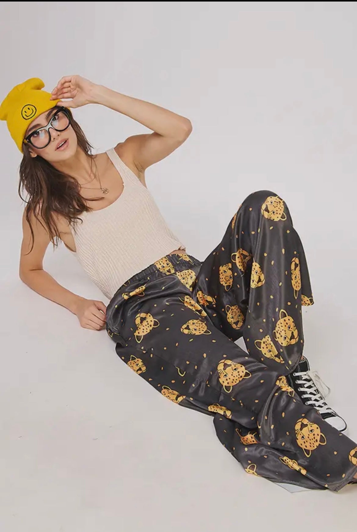 Leopard Head Pants