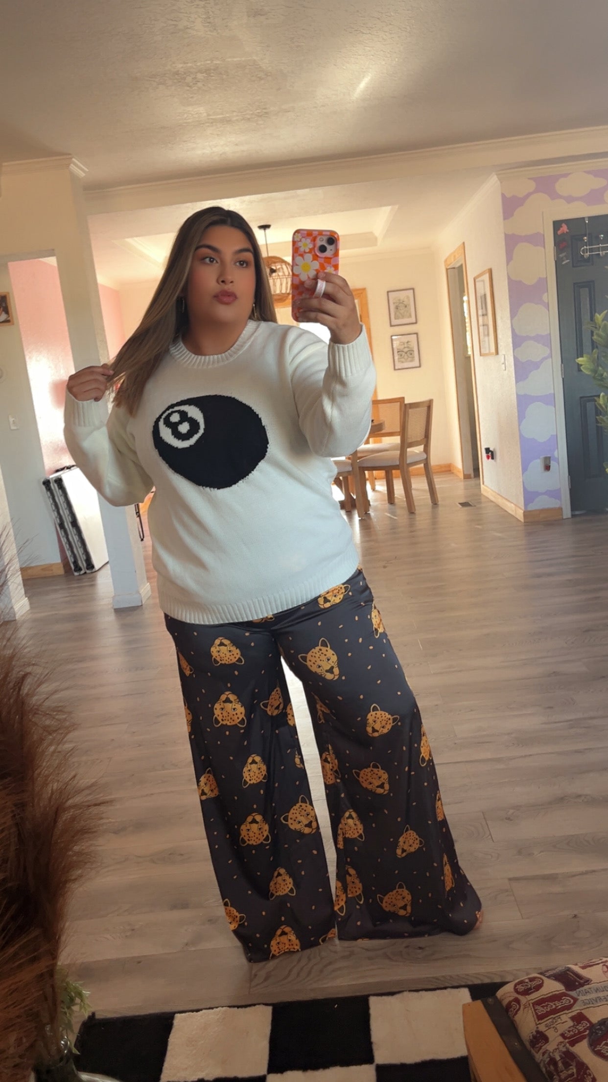 Leopard Head Pants