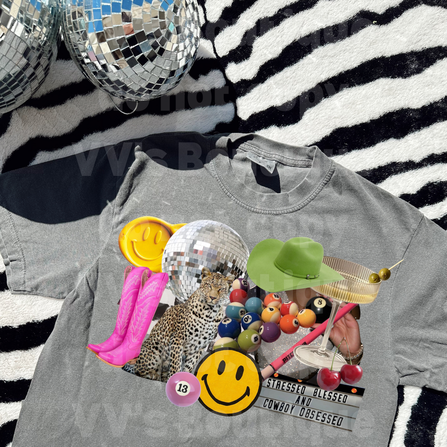 Hot Girl Collage Tee