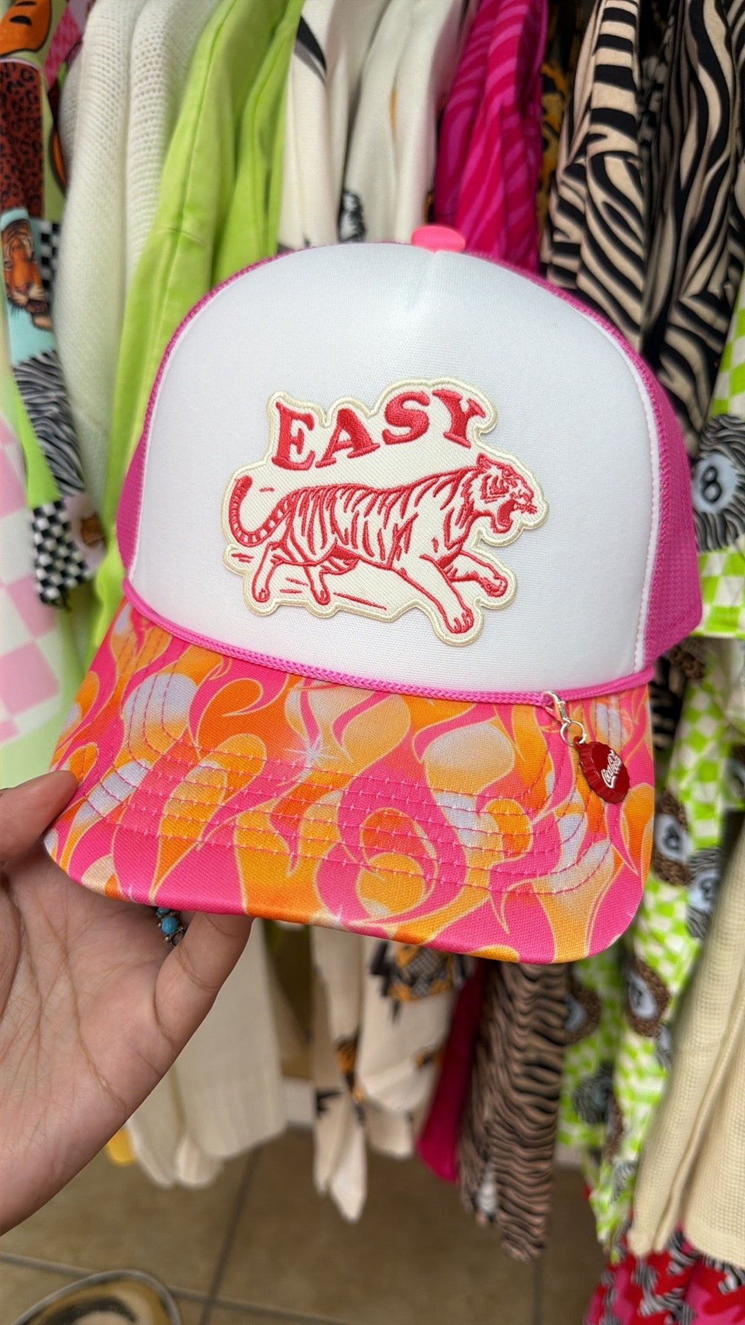Fiery Easy Tiger Hat