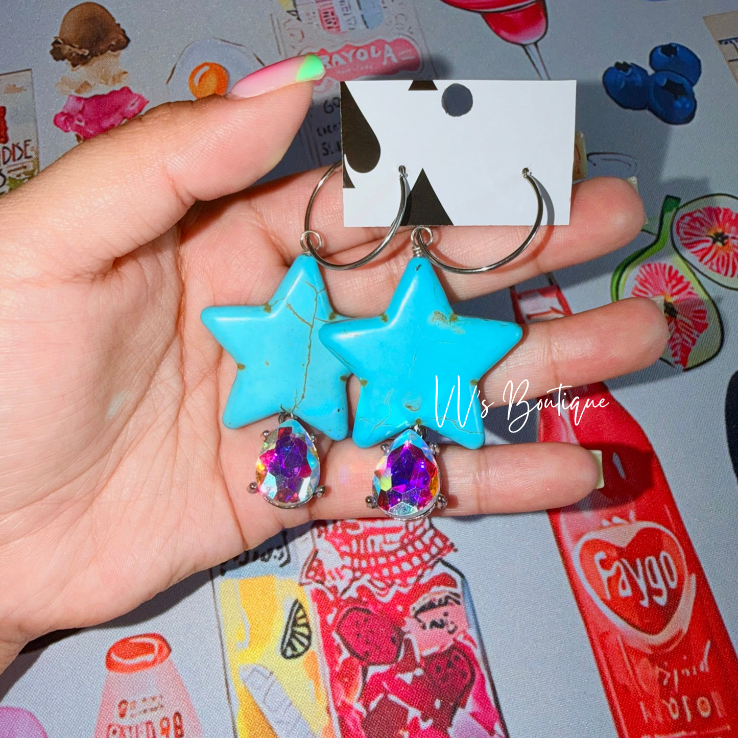 All Star Bling Earrings