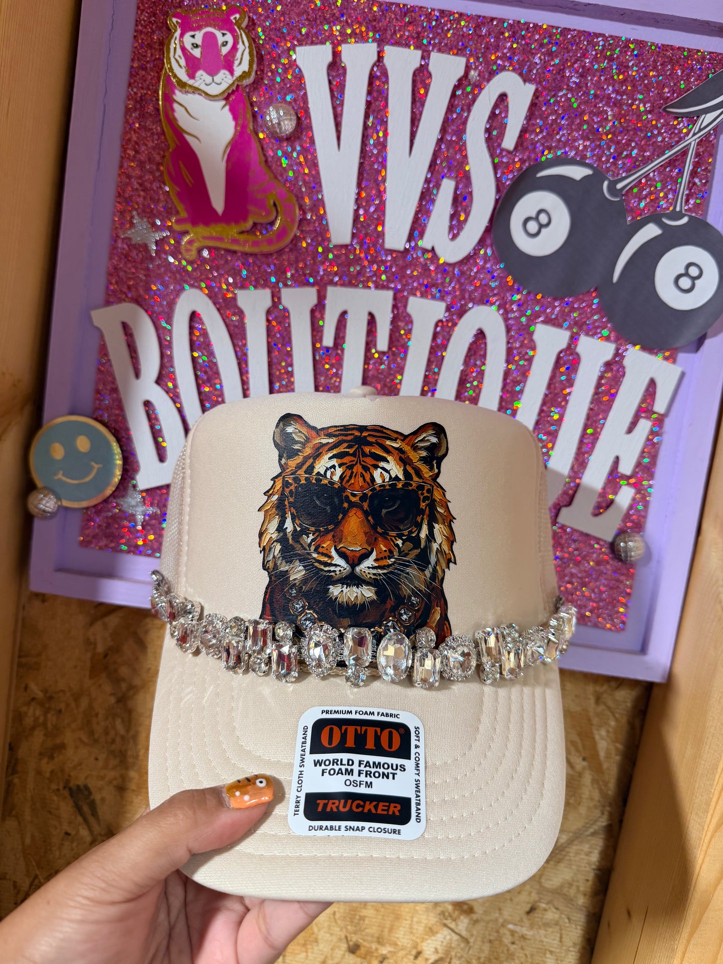 Boujee Tiger Trucker Hat