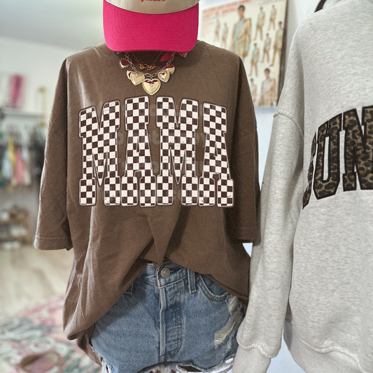 Fall Checkered Tee