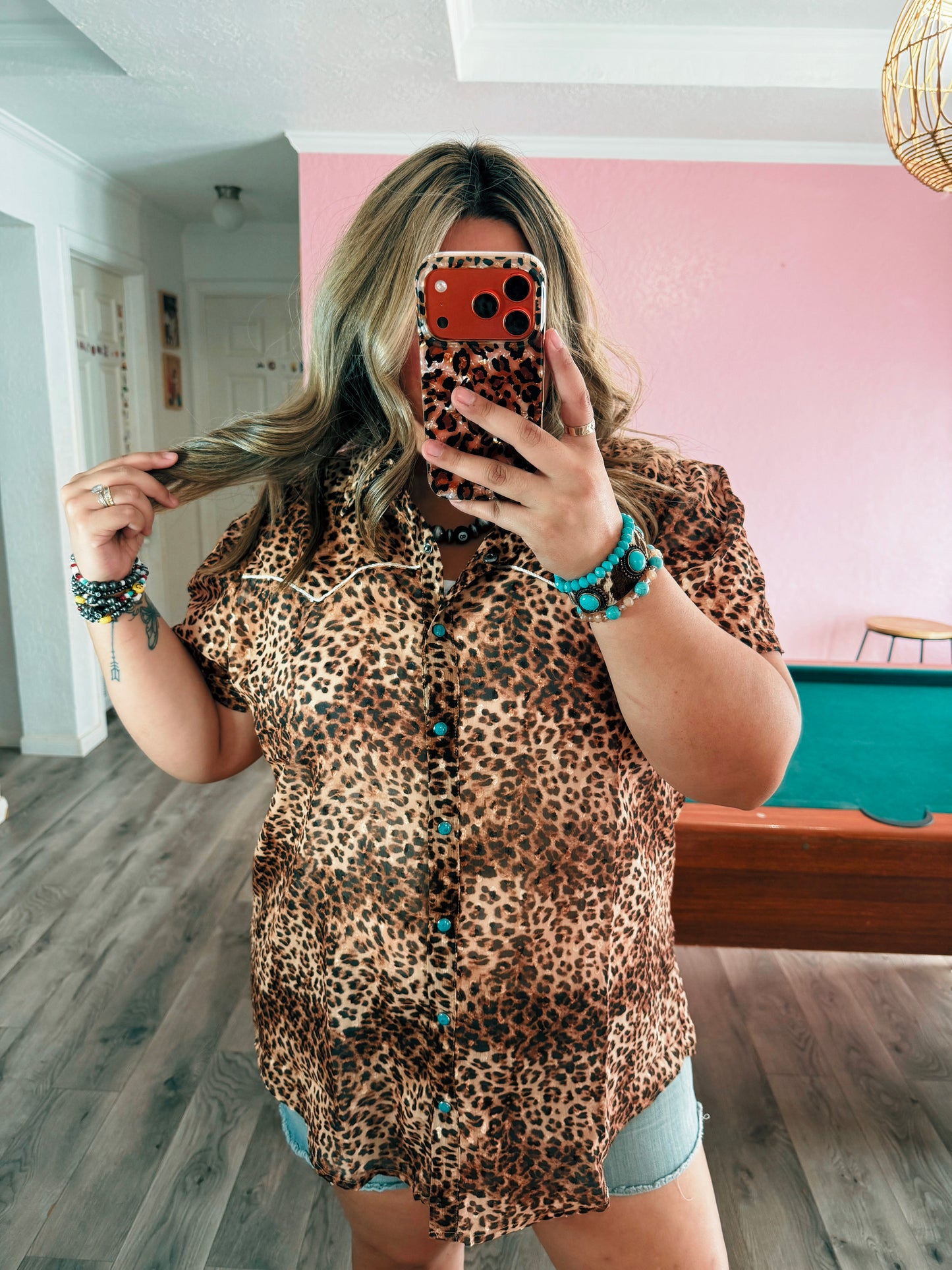 Wild Babe Button Up
