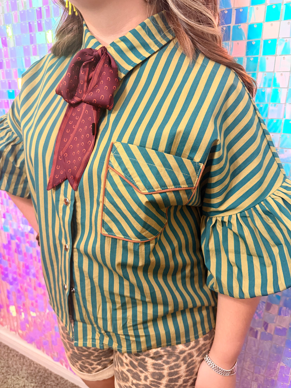 The Sage Button Up
