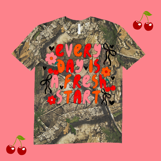 Fresh Start Camo Tee