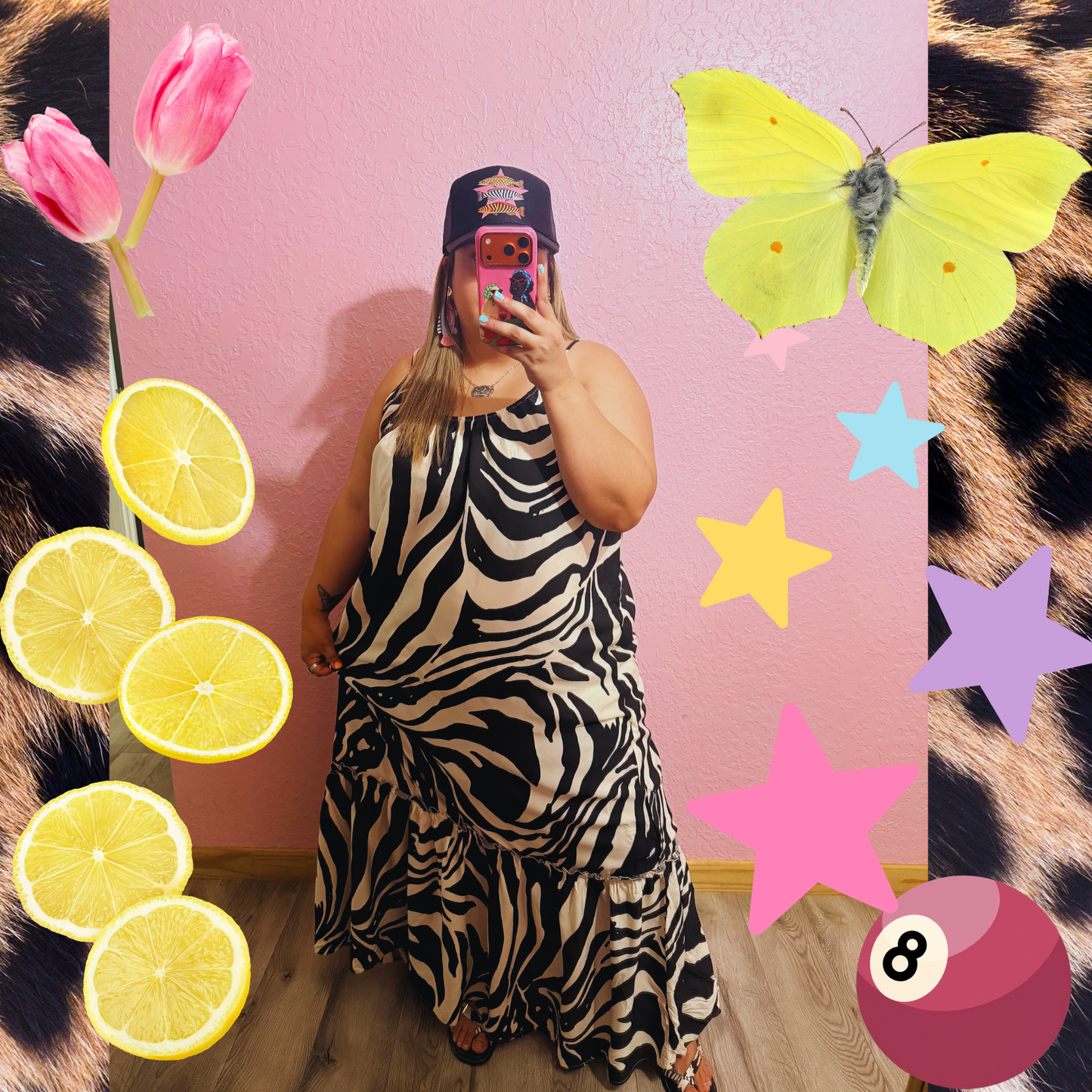 The Zebra Sun Dress