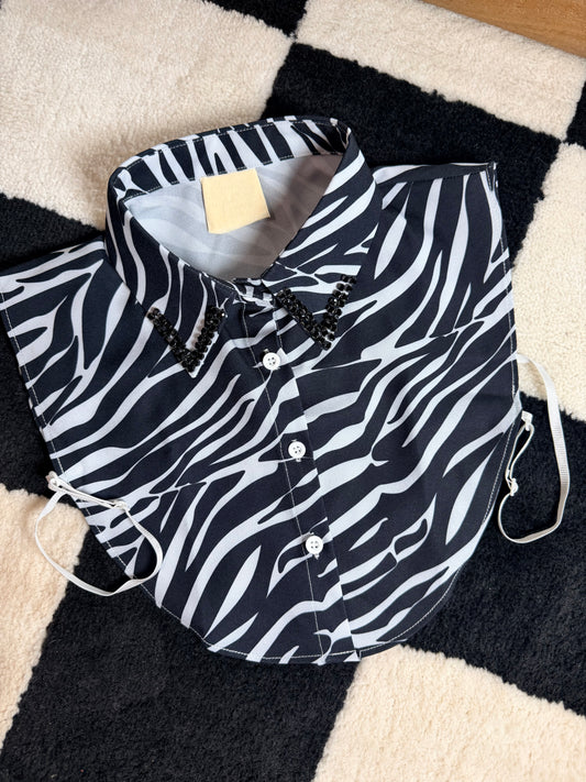 Zebra Jewel Collar