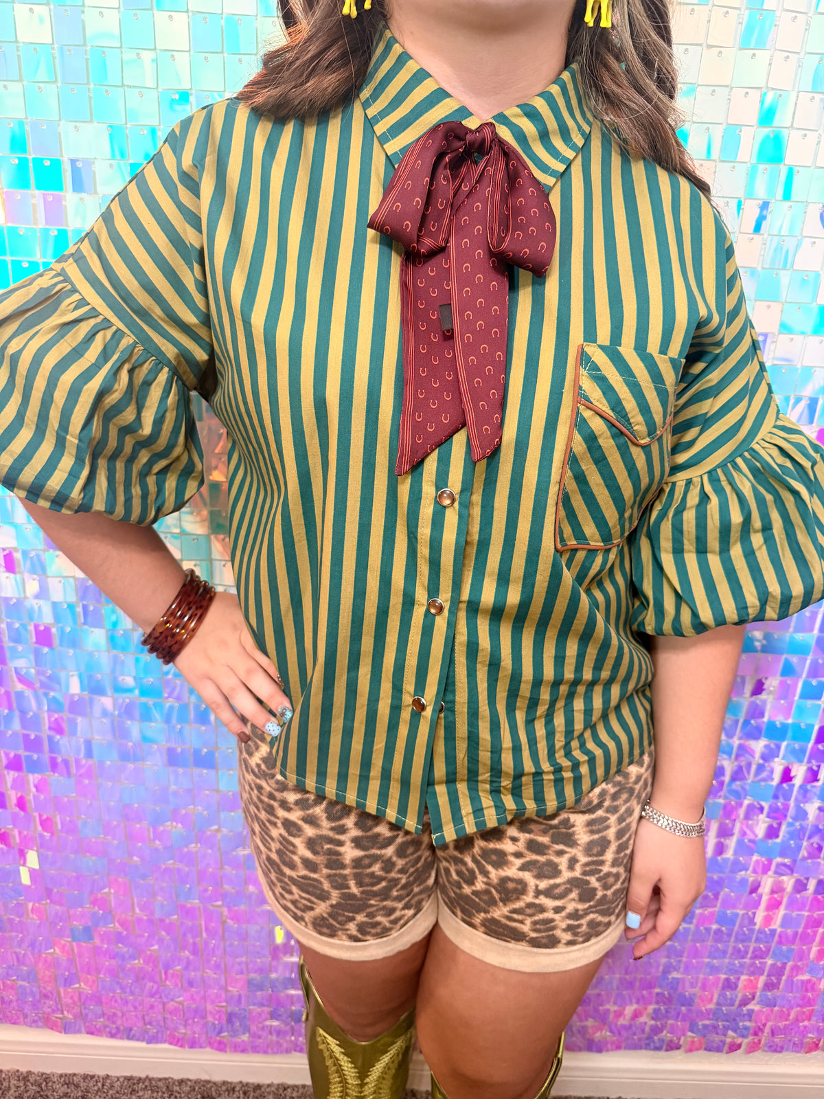 The Sage Button Up
