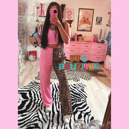 Best Of Both Worlds Split Pants (PRE ORDER) READ DESCRIPTION