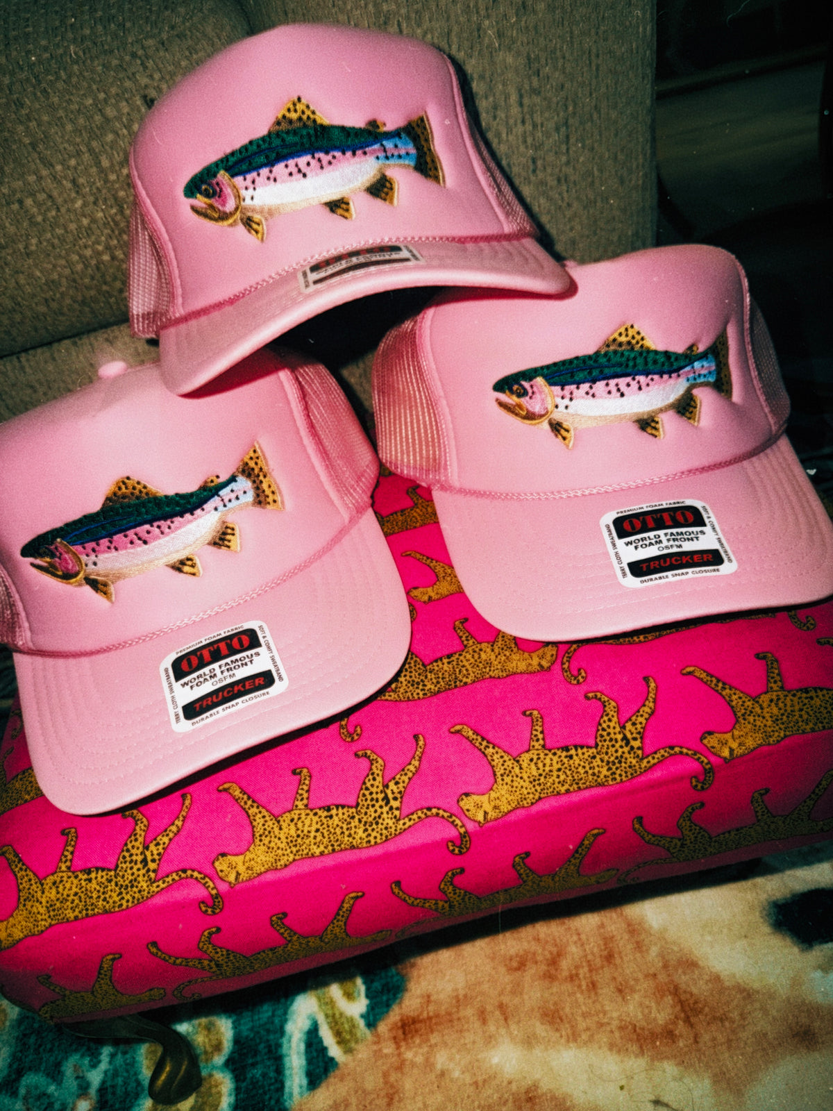 The Pinky Promise Fishy Trucker Hat