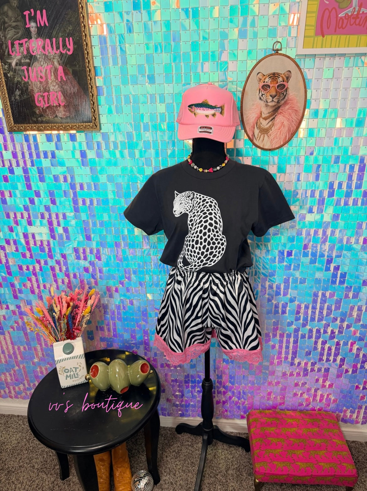 The Funky Zebra Shorts (Please Read Description)