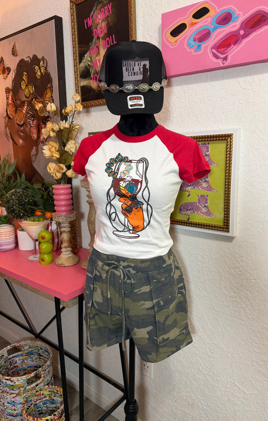 Cowgirl Wine Baby Tee