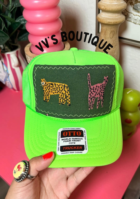 Boujee Cheetah Trucker Hat
