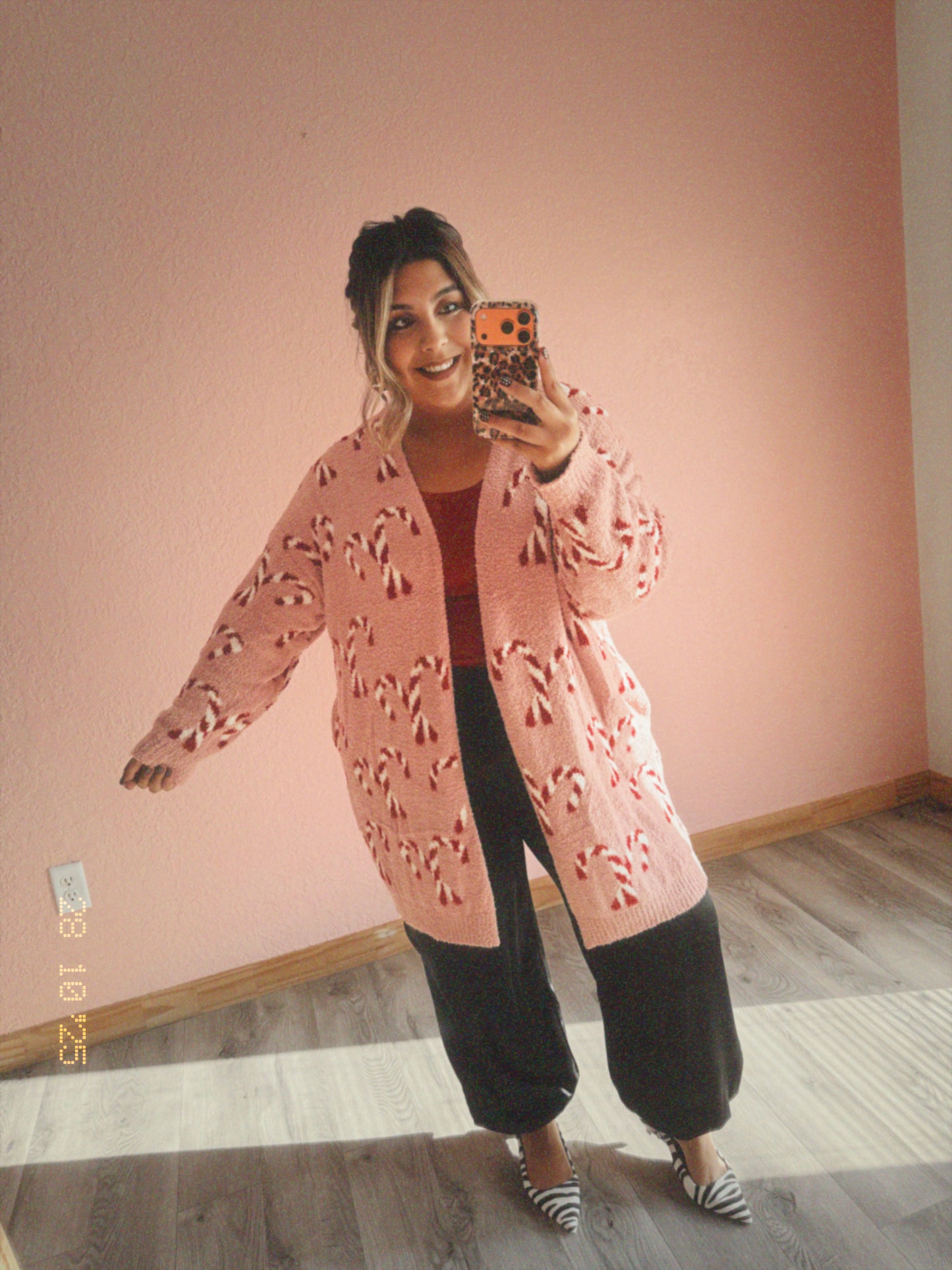 Candy Cane Cloud Cardigan