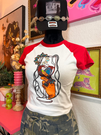 Cowgirl Wine Baby Tee