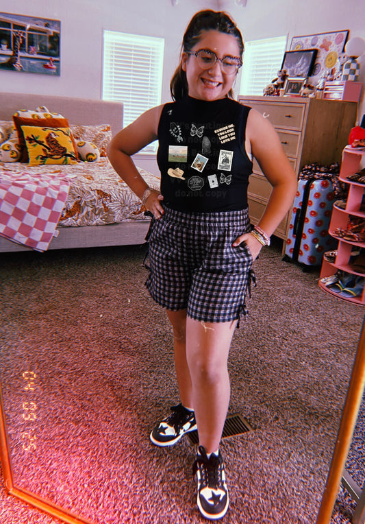 Gingham Gallup Shorts