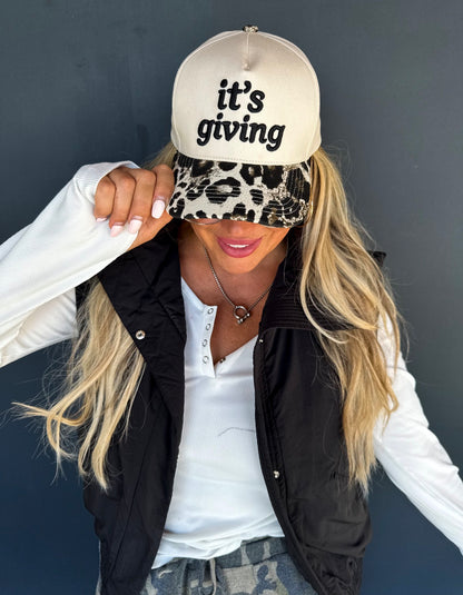 It’s Giving Trucker Hat