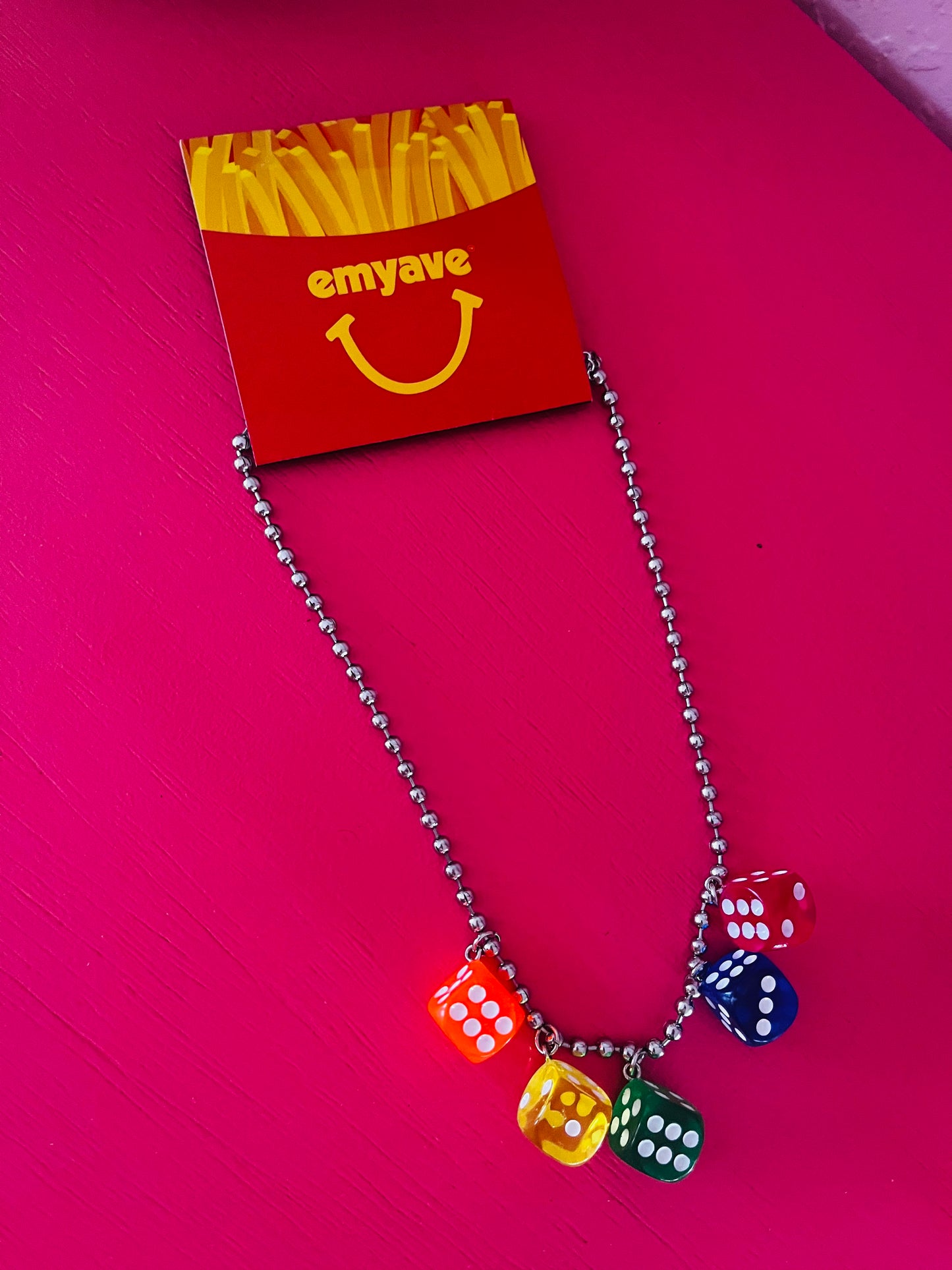 Dice Necklace