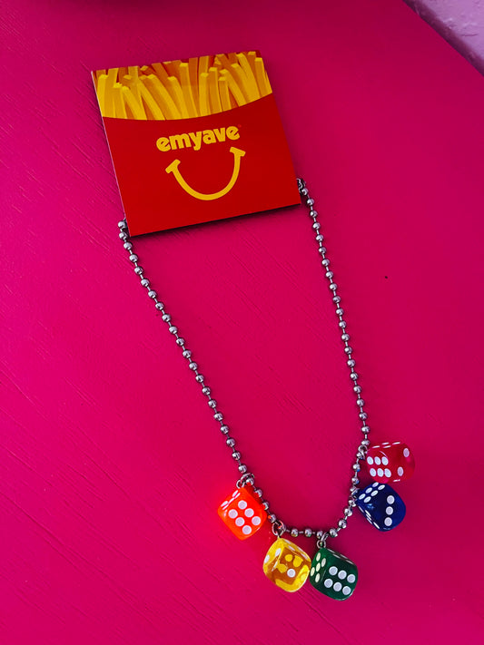 Dice Necklace