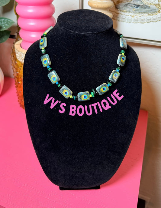 Peacock Necklace 🦚