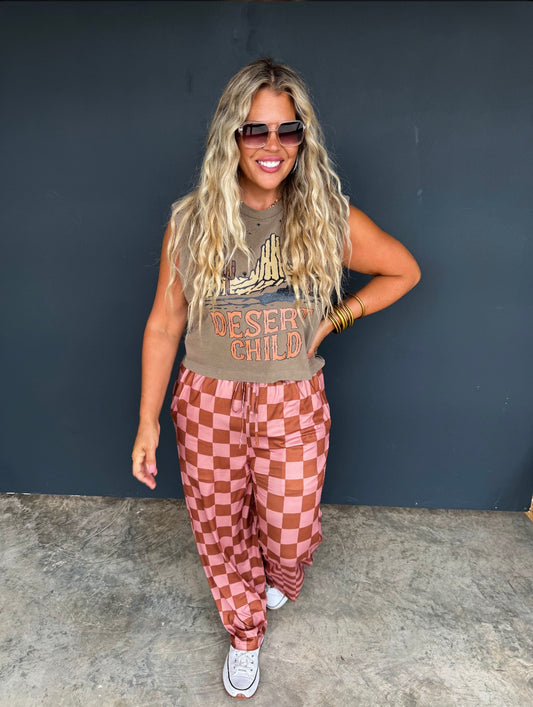 Checker Pop Pants