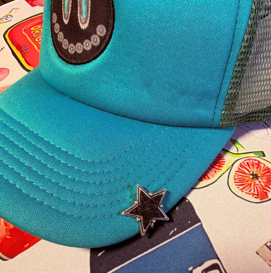 Black Star Hat Pin
