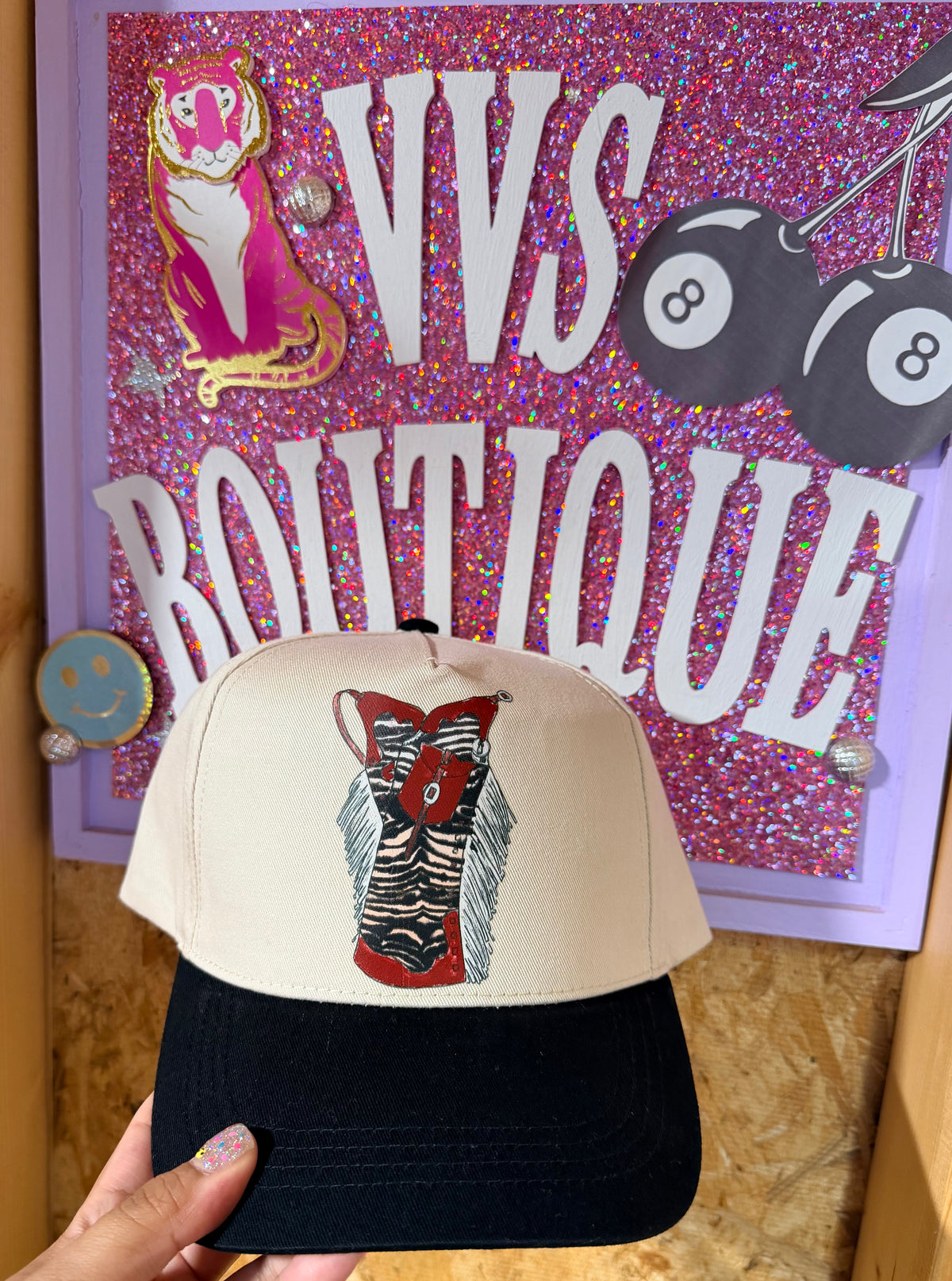 Zebra Chaps Trucker Hat