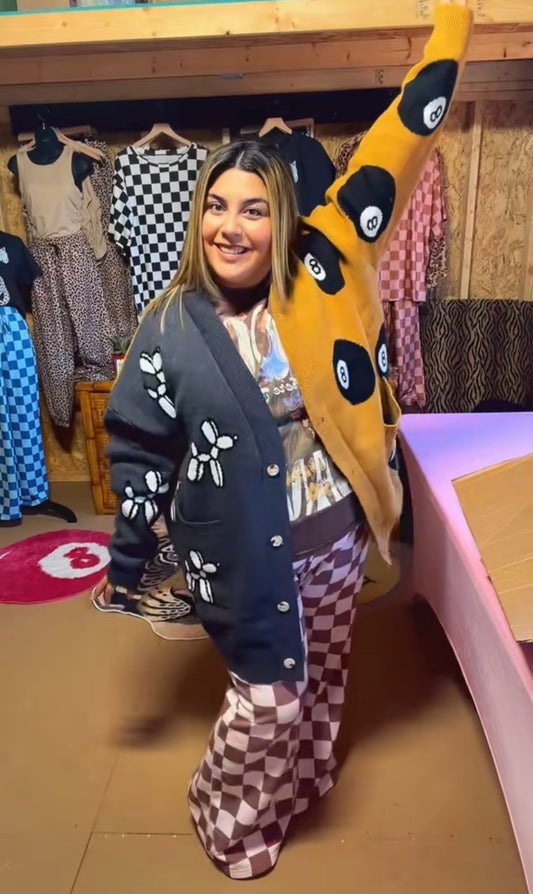 8 ball & balloons Cardi