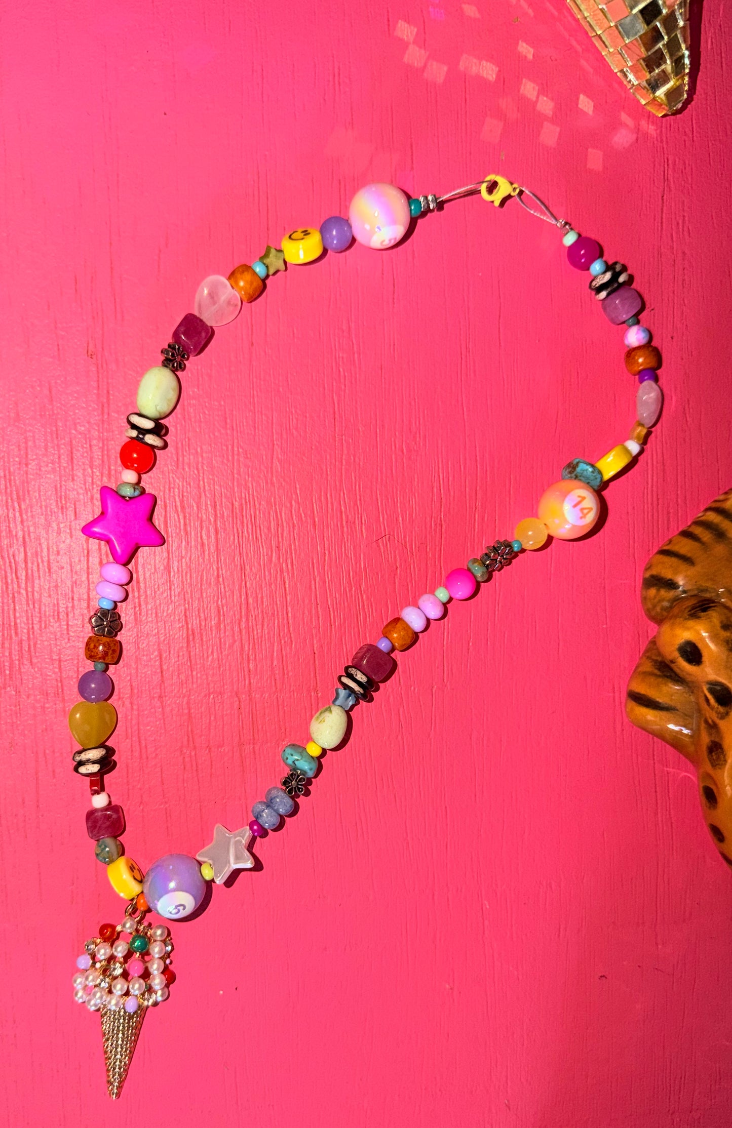Funky Ice Cream Necklace