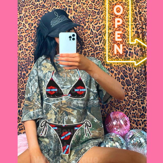 Harleyyy Bikini Camo Tee