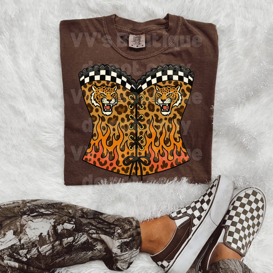 Tiger Corset Tee