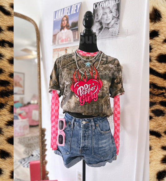 Dr.P Girly Camo Tee