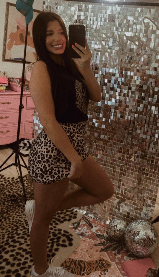 Girly Pop Leopard Shorts