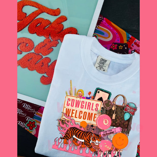Cowgirls Welcome Tee
