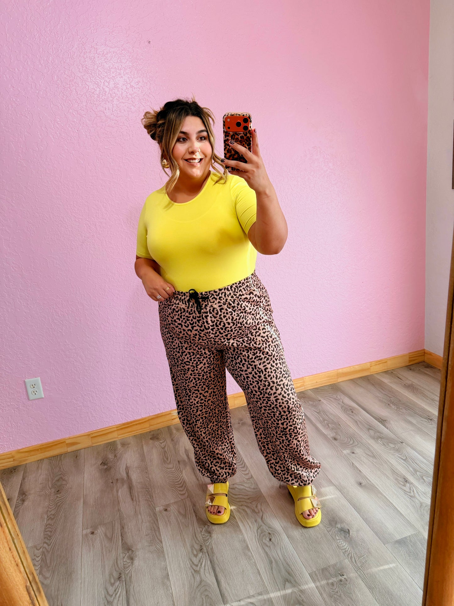 Cheetah Jogger Pants