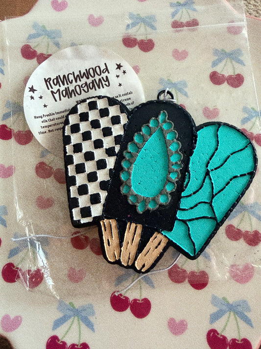 Turquoise Popsicle Freshie