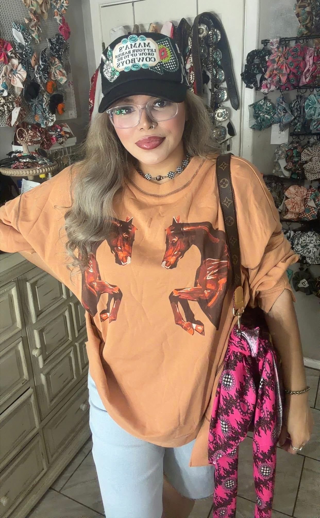Horsin’ Around Pullover
