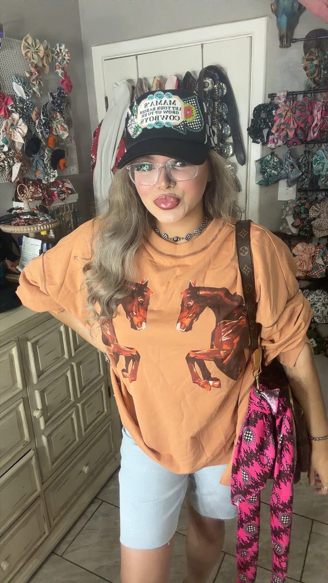 Horsin’ Around Pullover