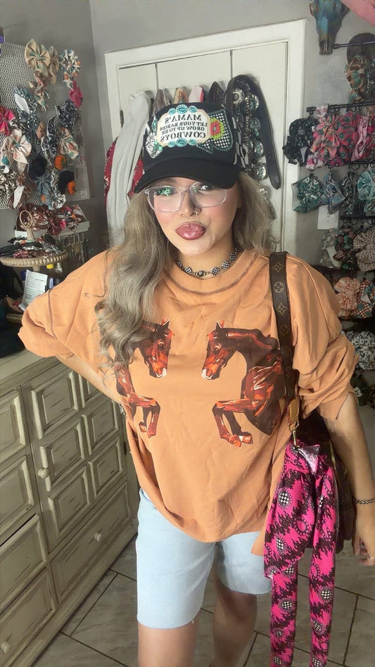Horsin’ Around Pullover