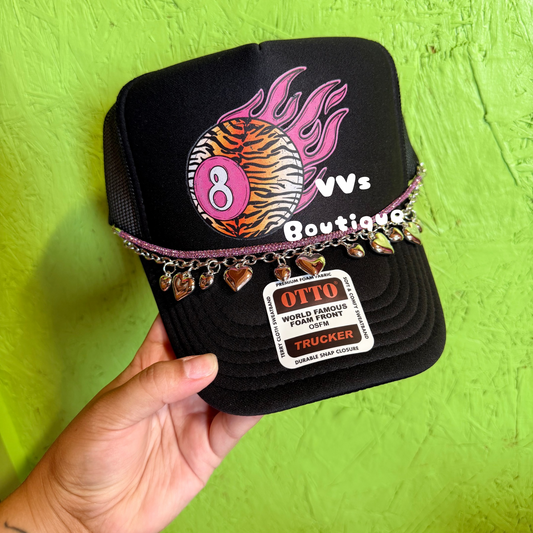 Fiery Tiger Trucker Hat