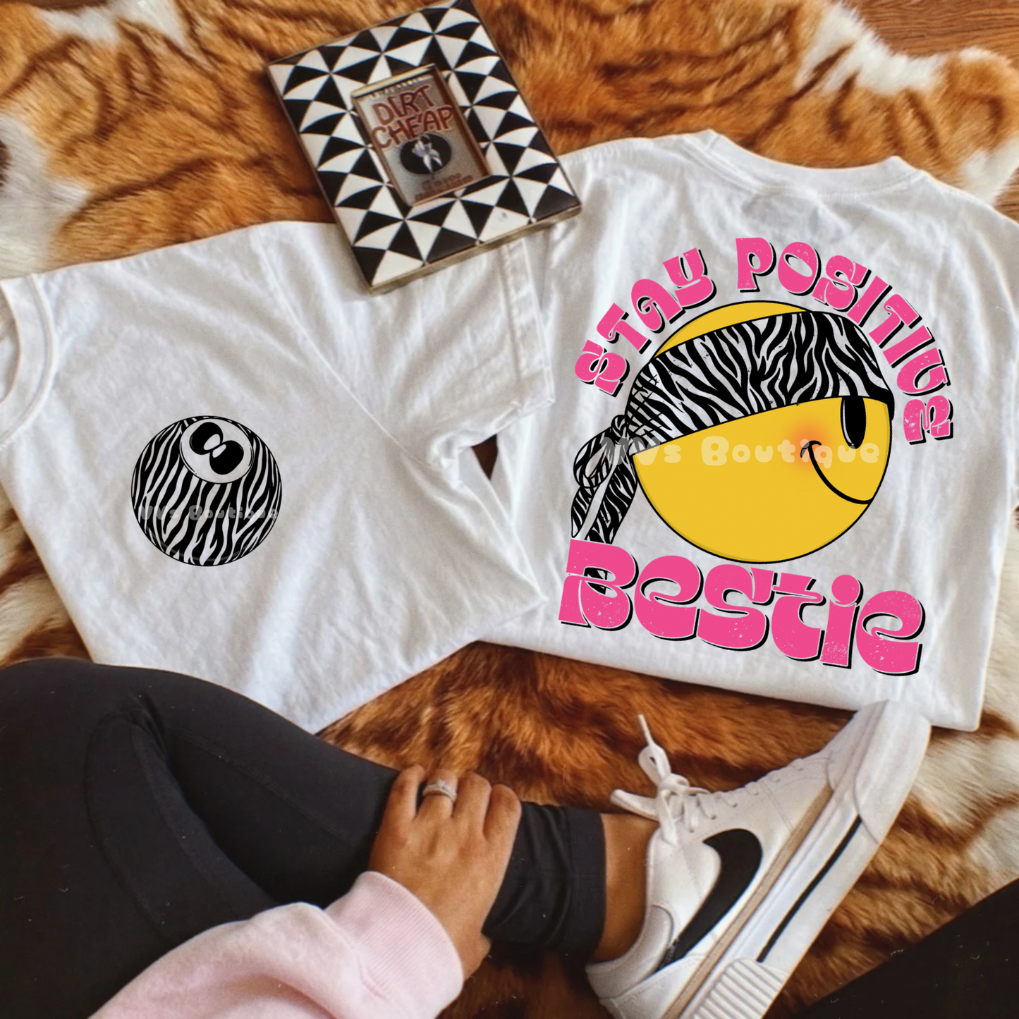 Stay Positive Bestie Tee