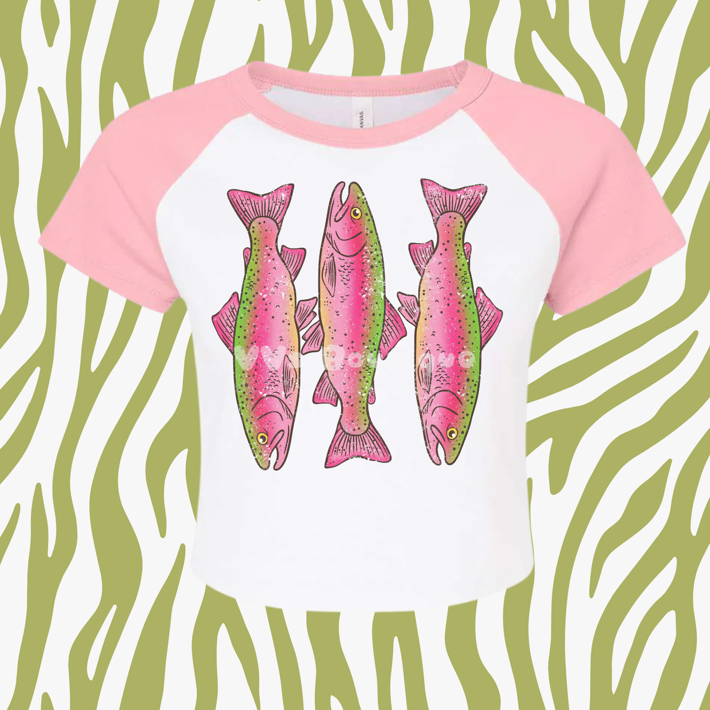 3 Musketeers Cropped Tee