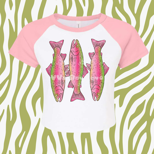 3 Musketeers Cropped Tee