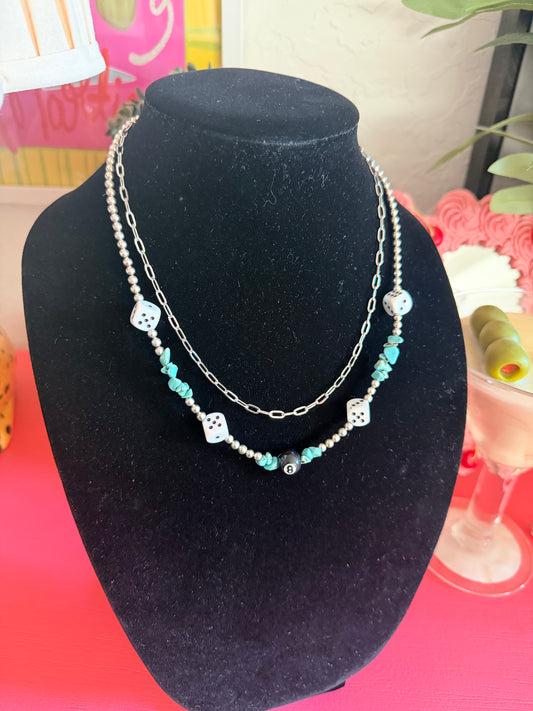 Bet On Me Necklace